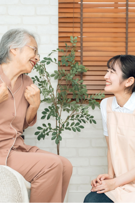 施設での生活の様子