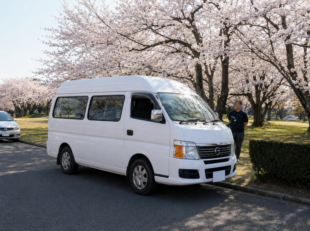 お花見ドライブ